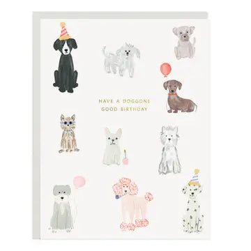 Doggone Birthday Card - Spring Sweet