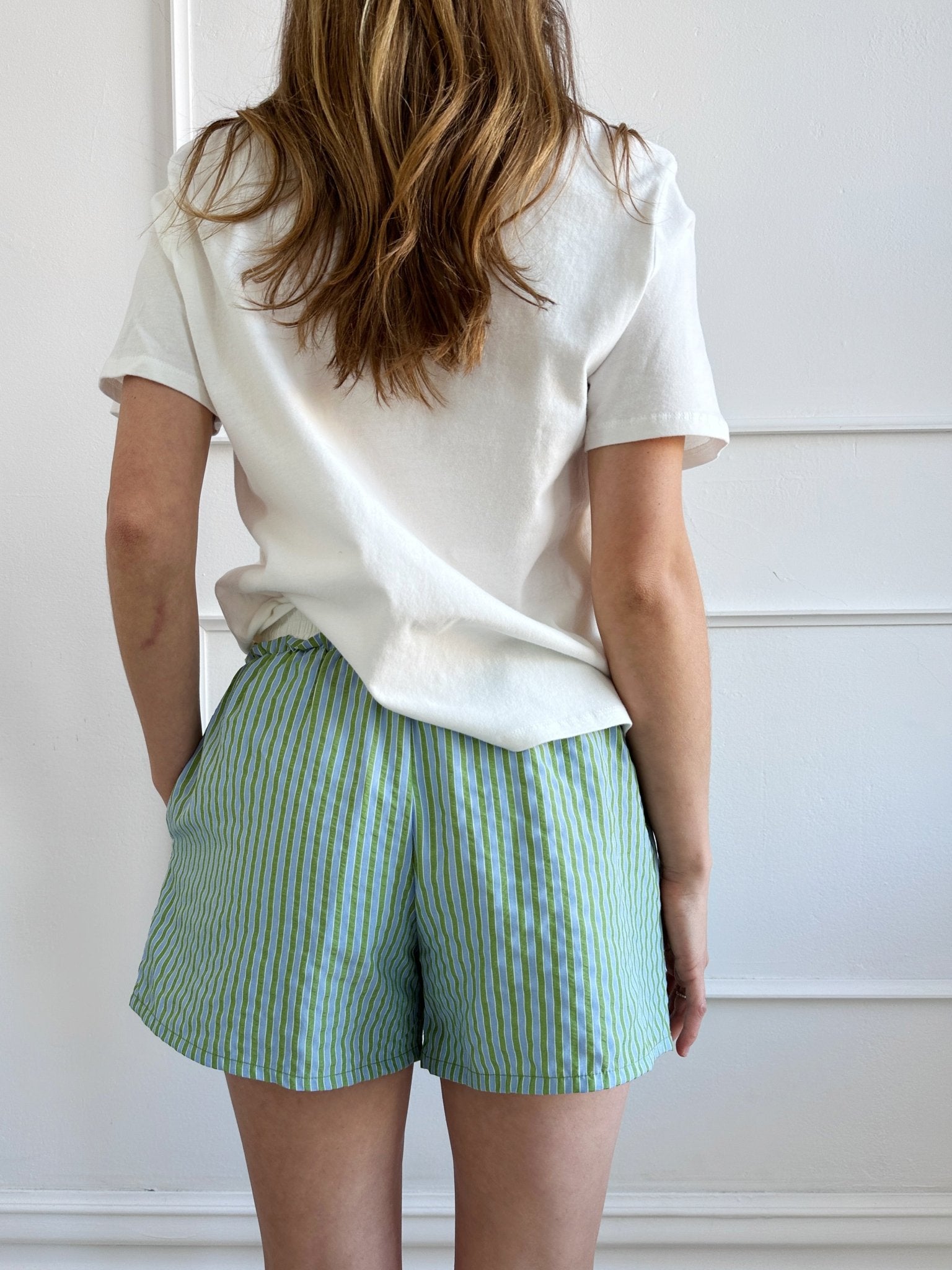 Double Waistband Boxer Shorts - Spring Sweet