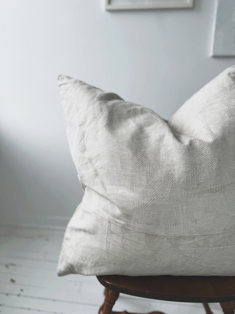 Down Filled Woven Jacquard Pillow - Spring Sweet