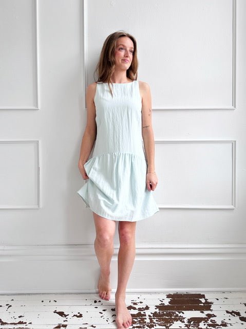 Drop Waist Mini Dress - Spring Sweet