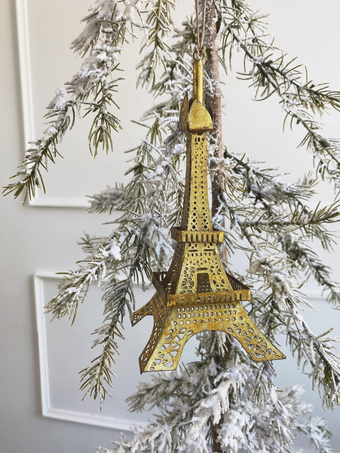 Eiffel Tower Ornament - Spring Sweet