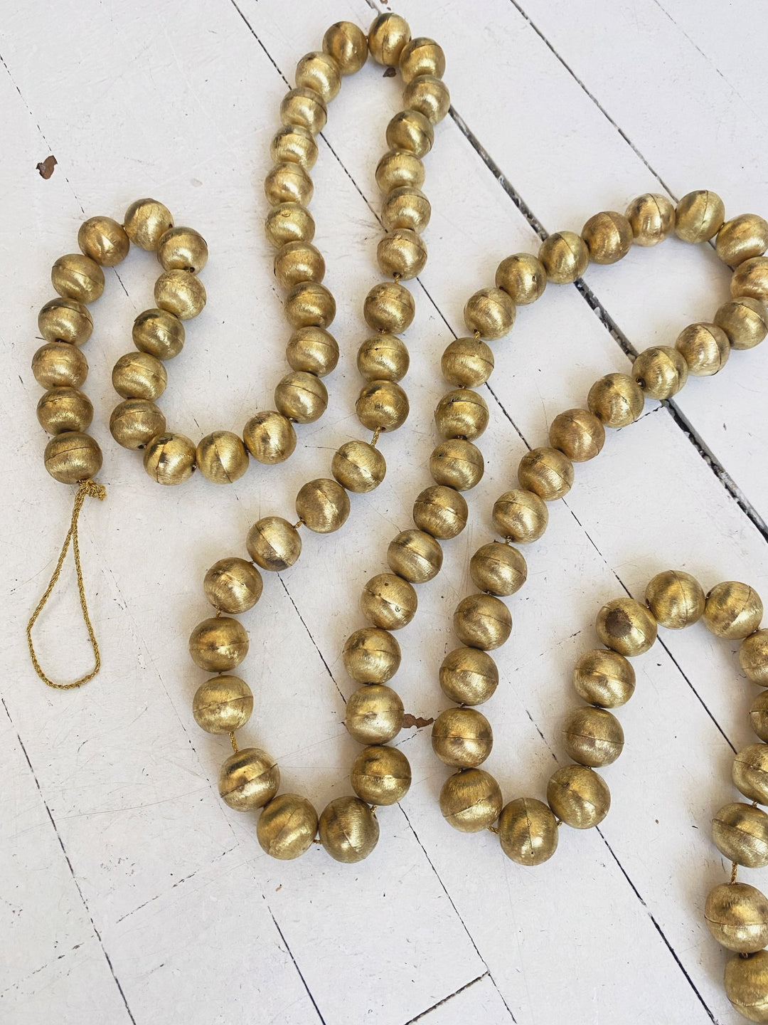 Embossed Metal Ball Garland - Spring Sweet