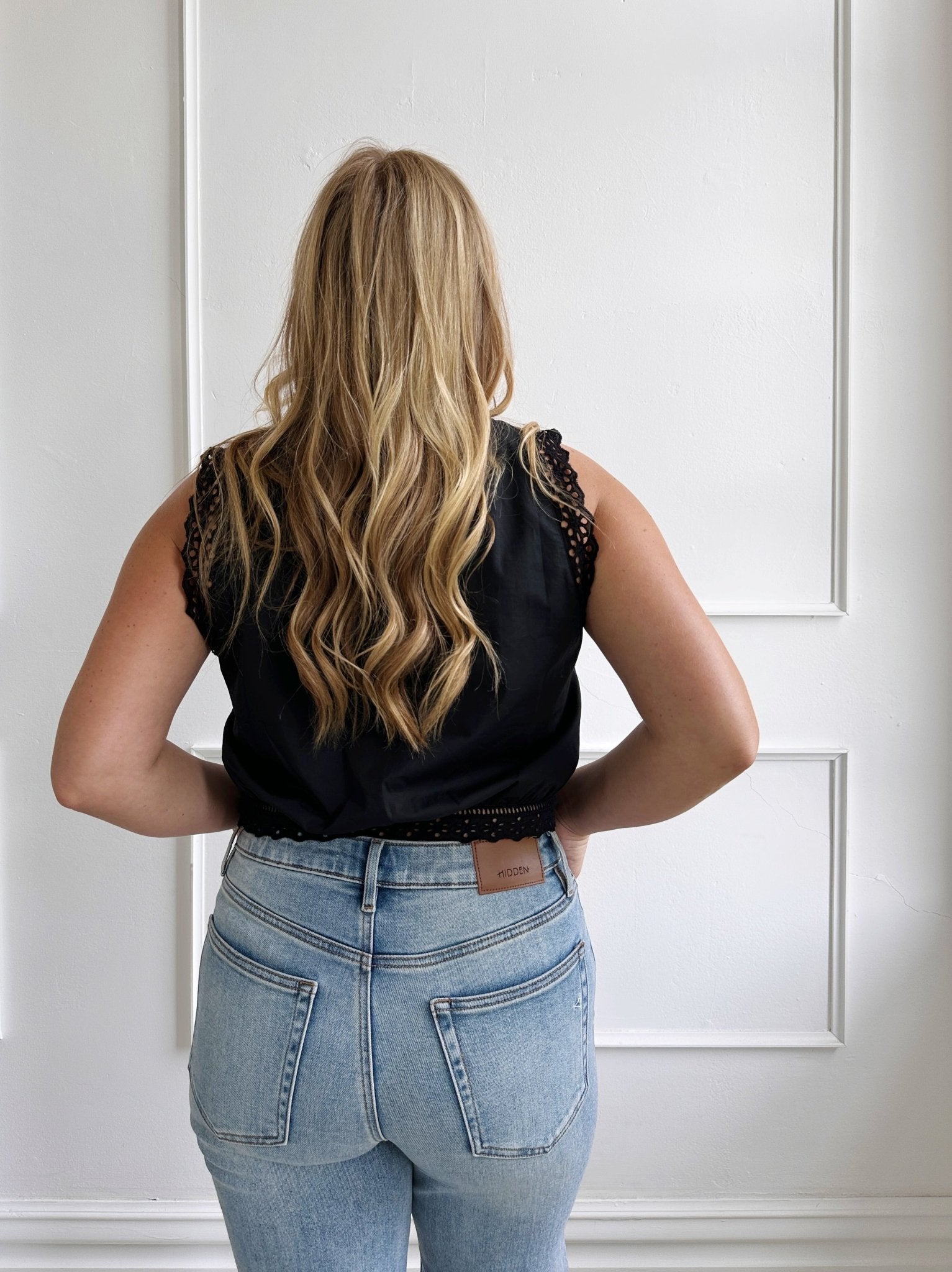 Embroidered Cotton Top - Spring Sweet