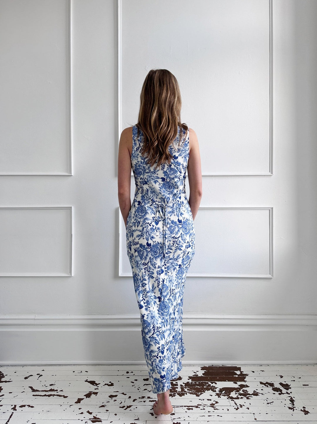 Empire Waist Midi Dress - Spring Sweet