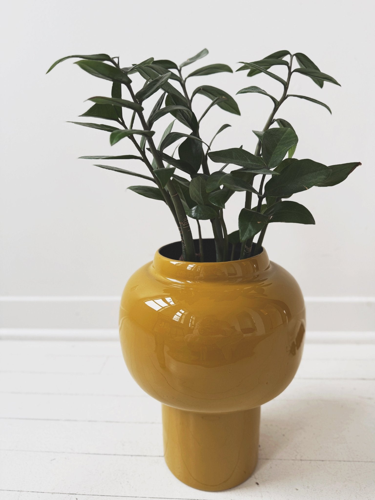 Enameled Metal Vase - Spring Sweet