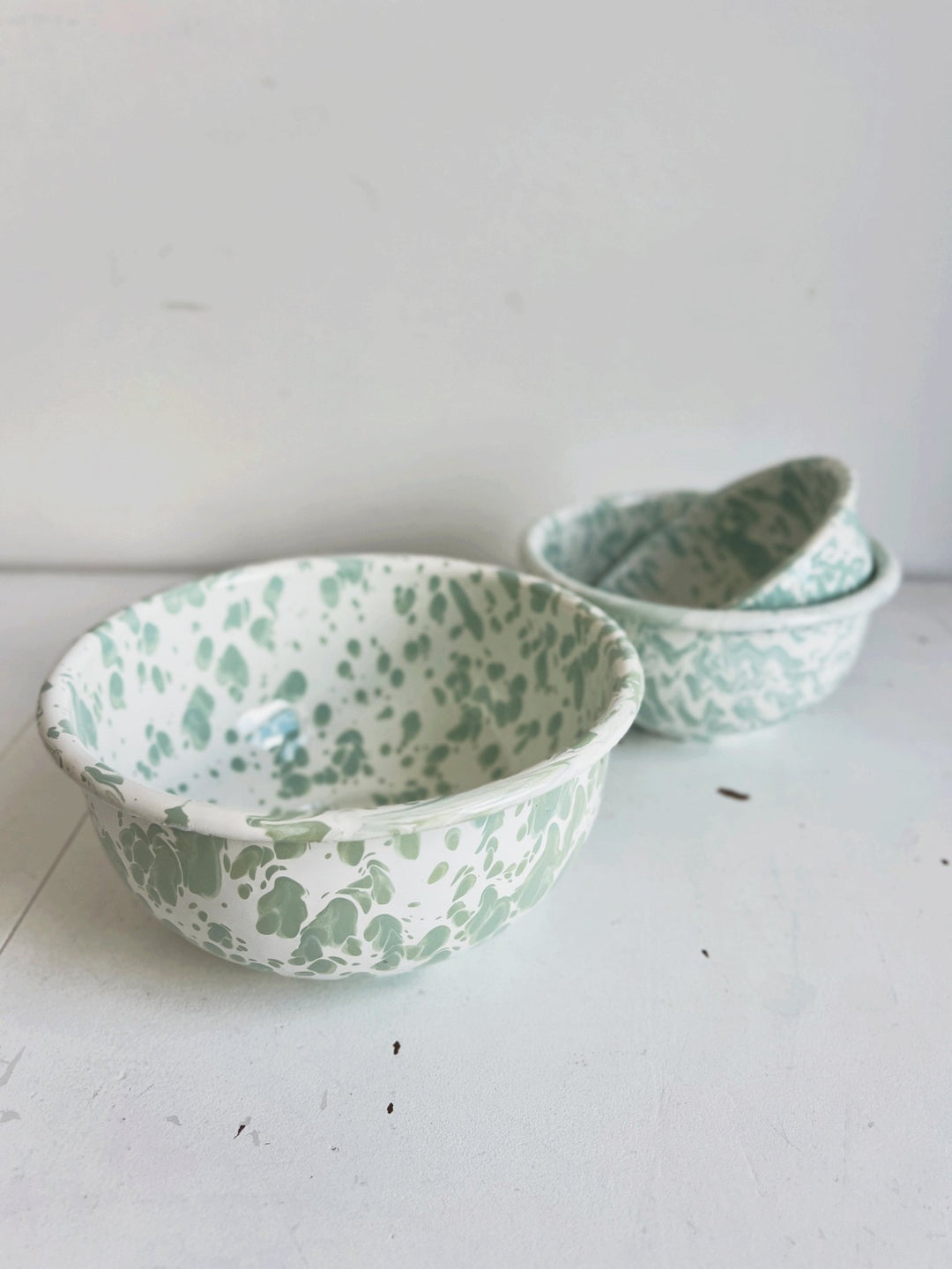 Enameled Nesting Bowls - Spring Sweet