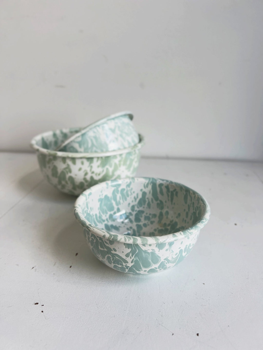 Enameled Nesting Bowls - Spring Sweet