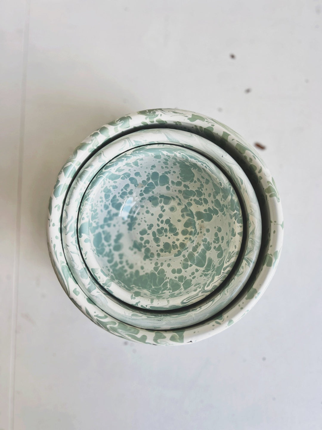 Enameled Nesting Bowls - Spring Sweet