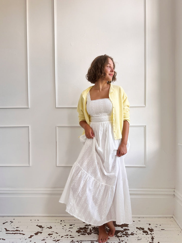 Eyelet Maxi dress - Spring Sweet