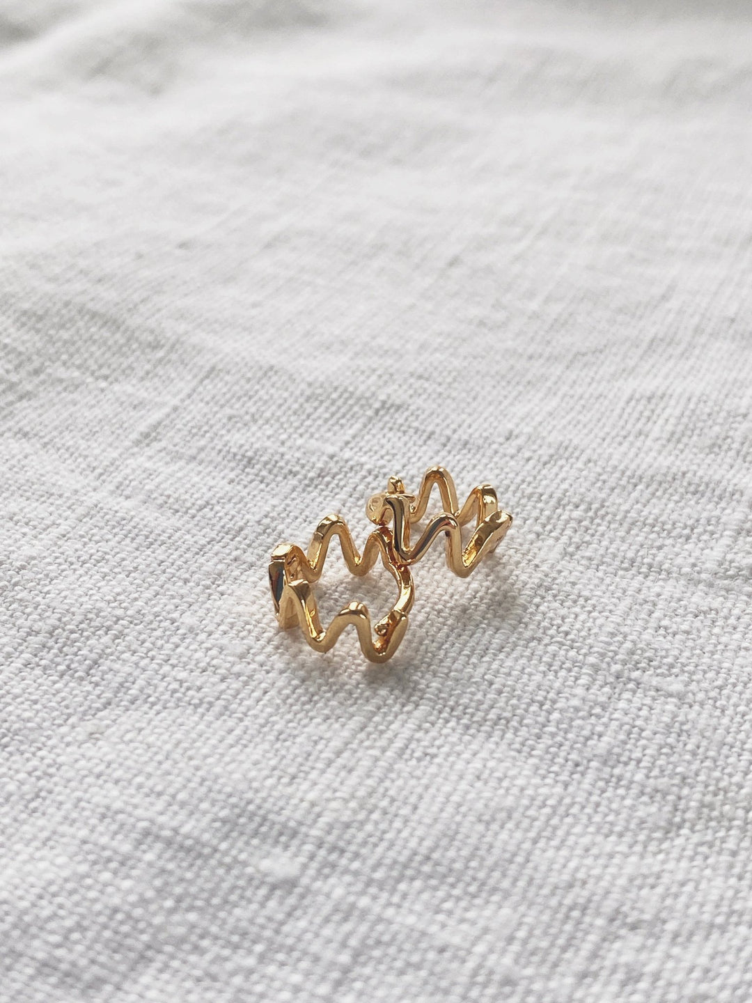 Flo Hoops, Gold Plated - Spring Sweet