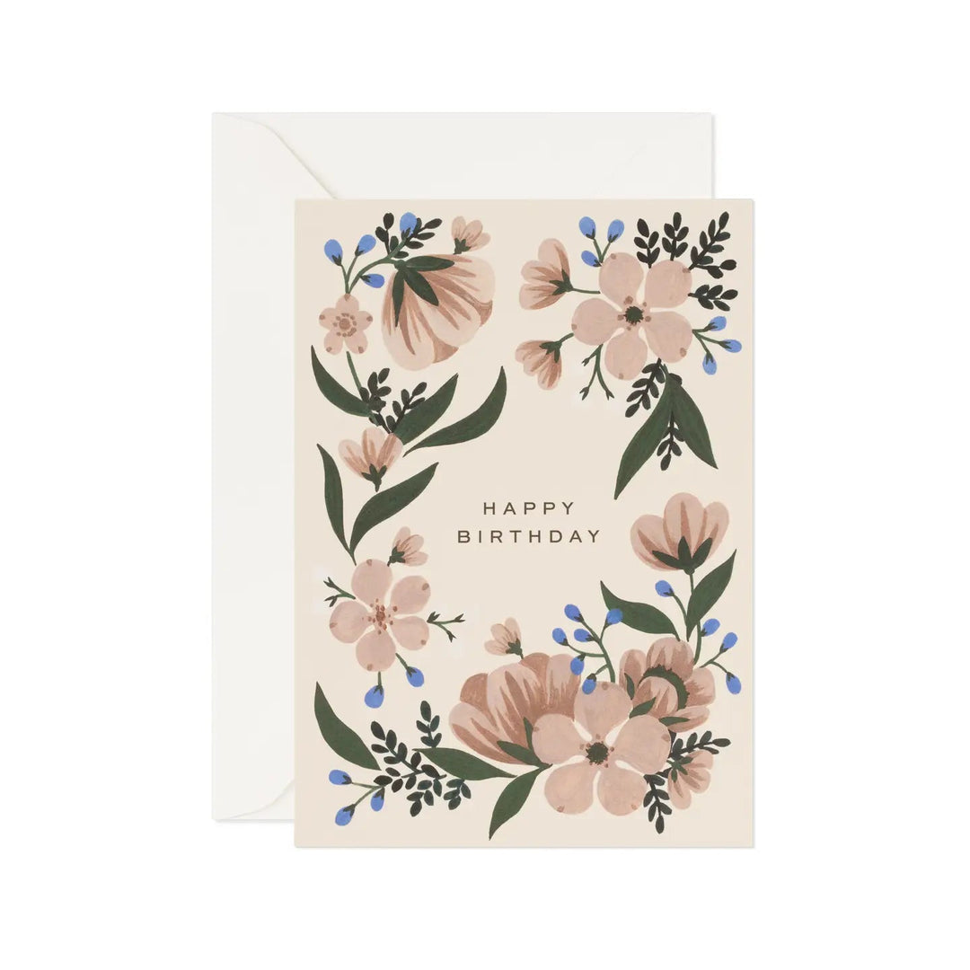 Floral Birthday Card - Spring Sweet