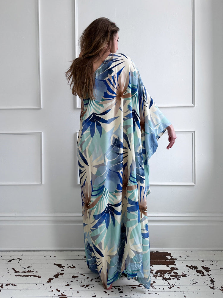 Floral One Shoulder Maxi Dress - Spring Sweet