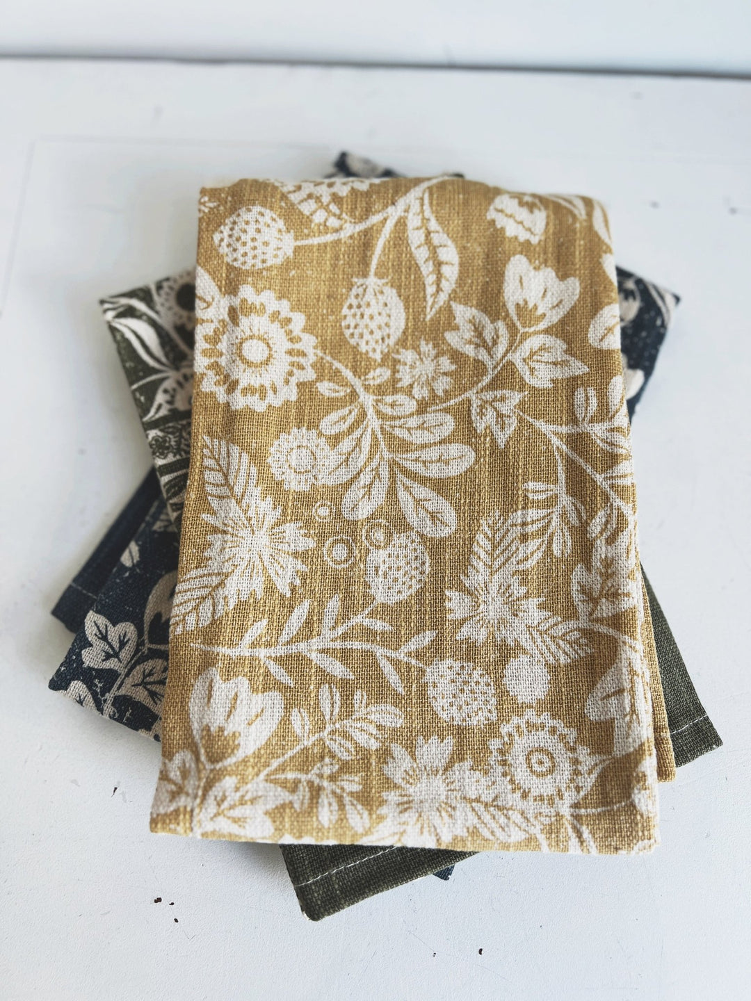 Floral Printed Tea Towel - Spring Sweet