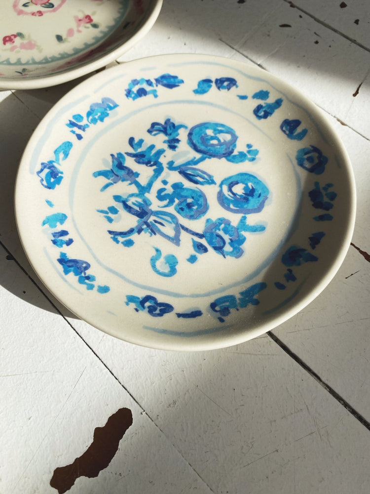 Floral Stoneware Plate - Spring Sweet