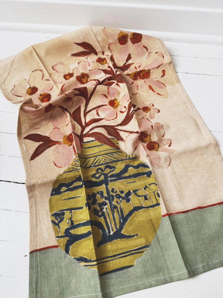 Flowers In Vase Tea Towel - Spring Sweet