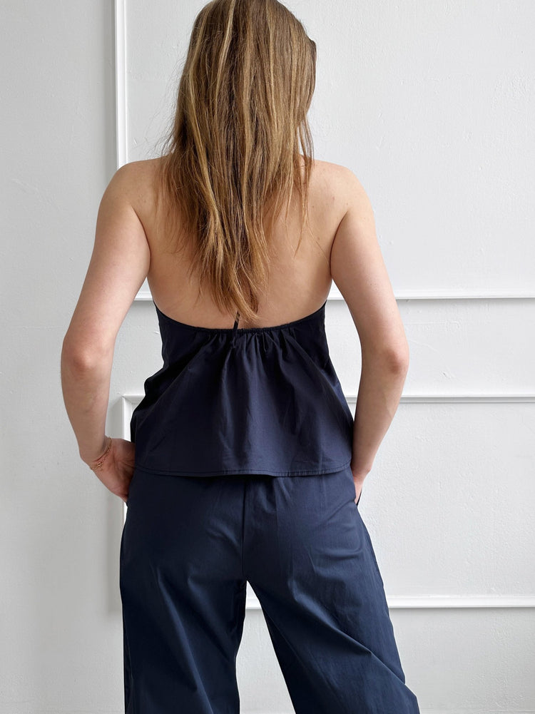 Flowy Halter Neck Top - Spring Sweet