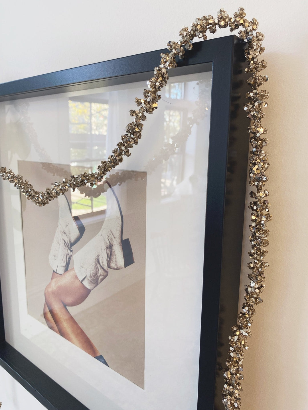 Foam Ball Glitter Garland - Spring Sweet