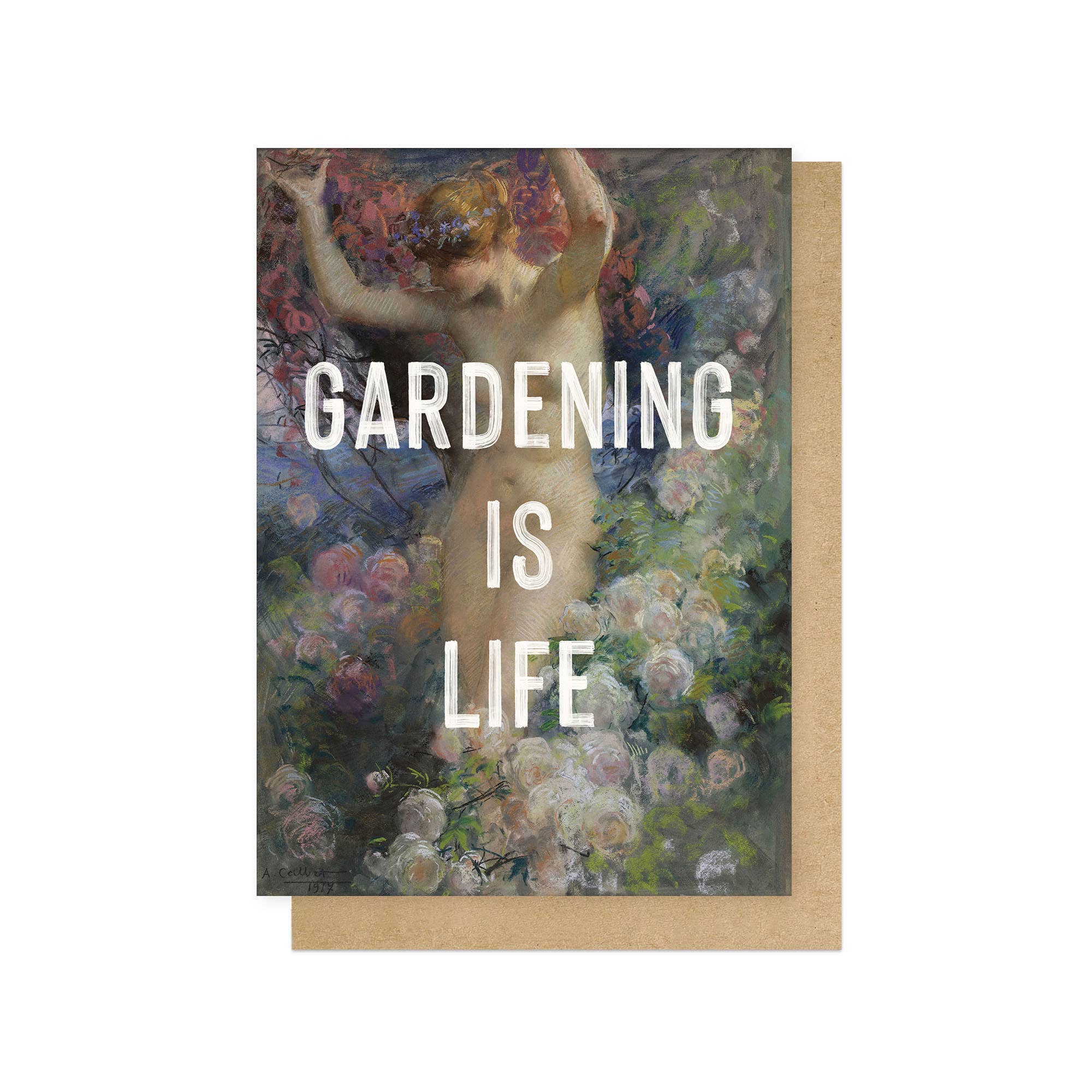 Gardening Is Life Greetings Card - Spring Sweet