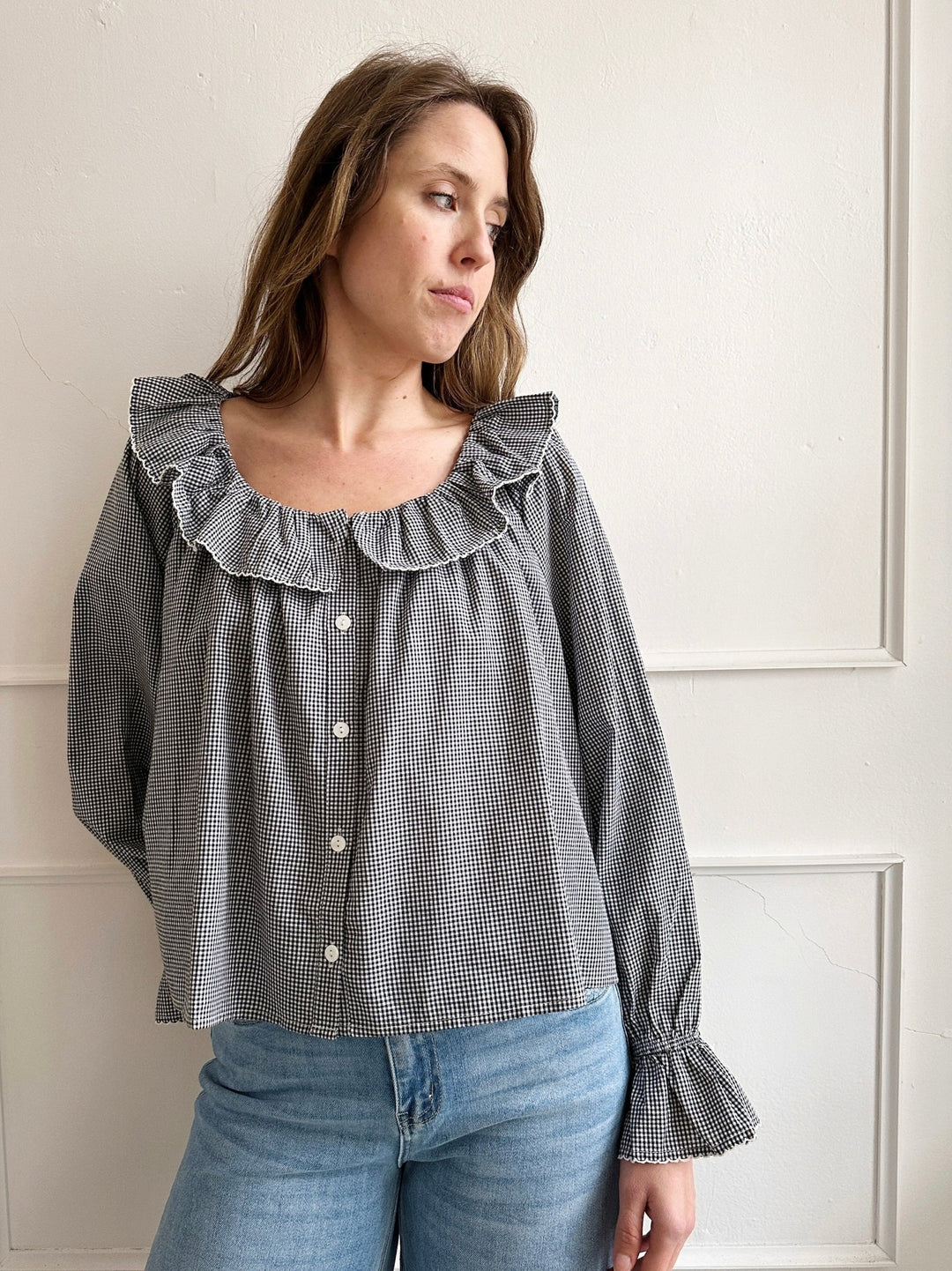 Gingham Blouse - Spring Sweet