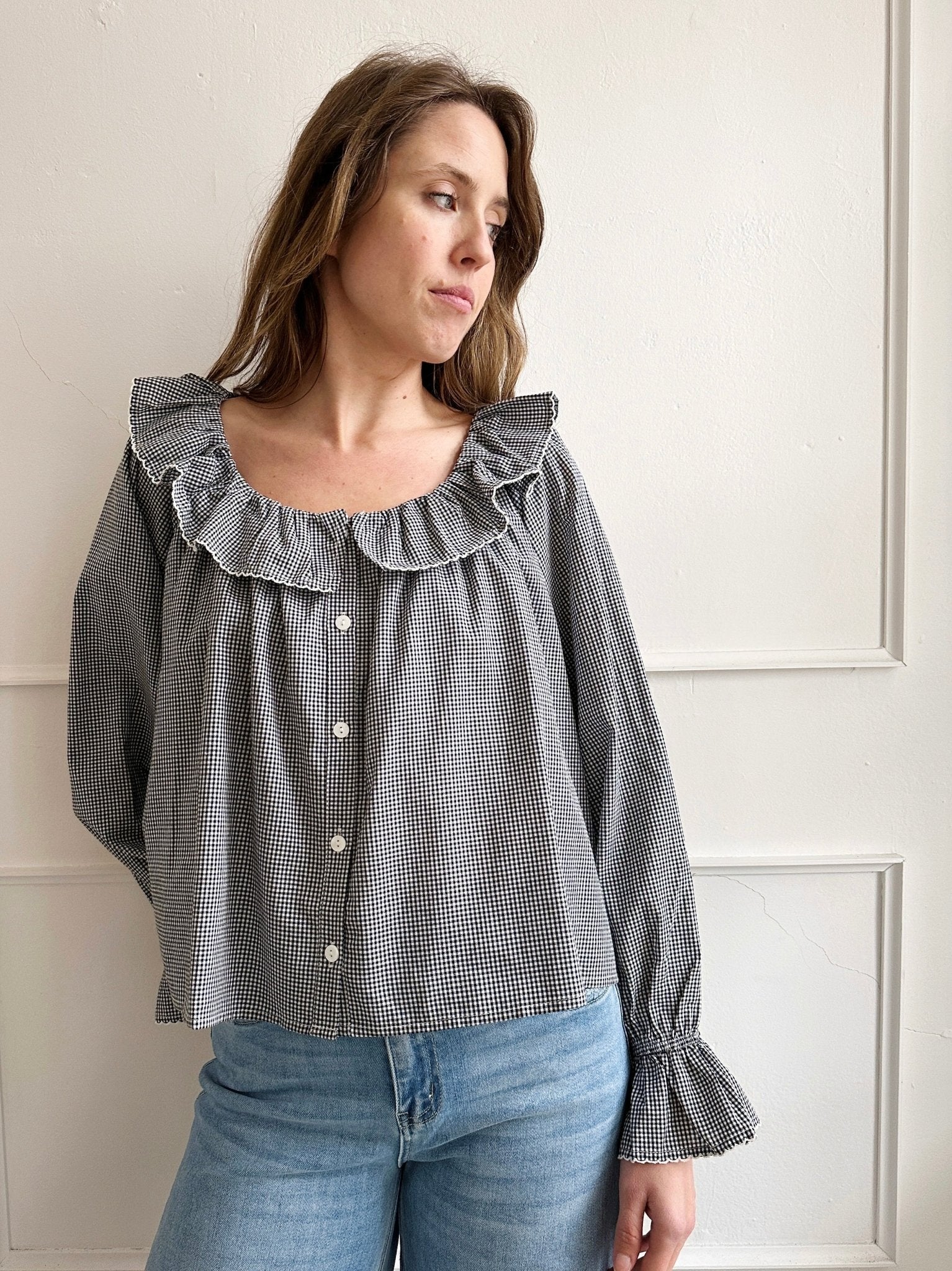 Gingham Blouse - Spring Sweet