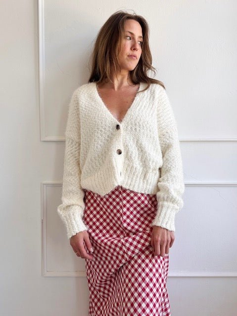 Gingham Maxi Skirt - Spring Sweet