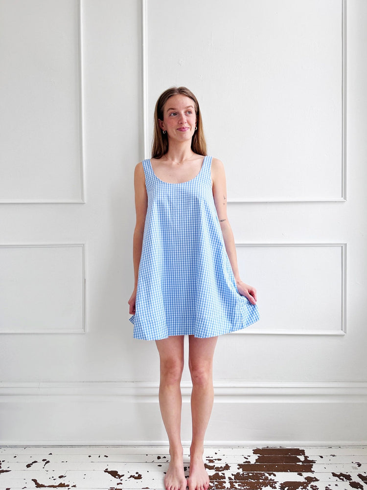 Gingham Shift Dress - Spring Sweet