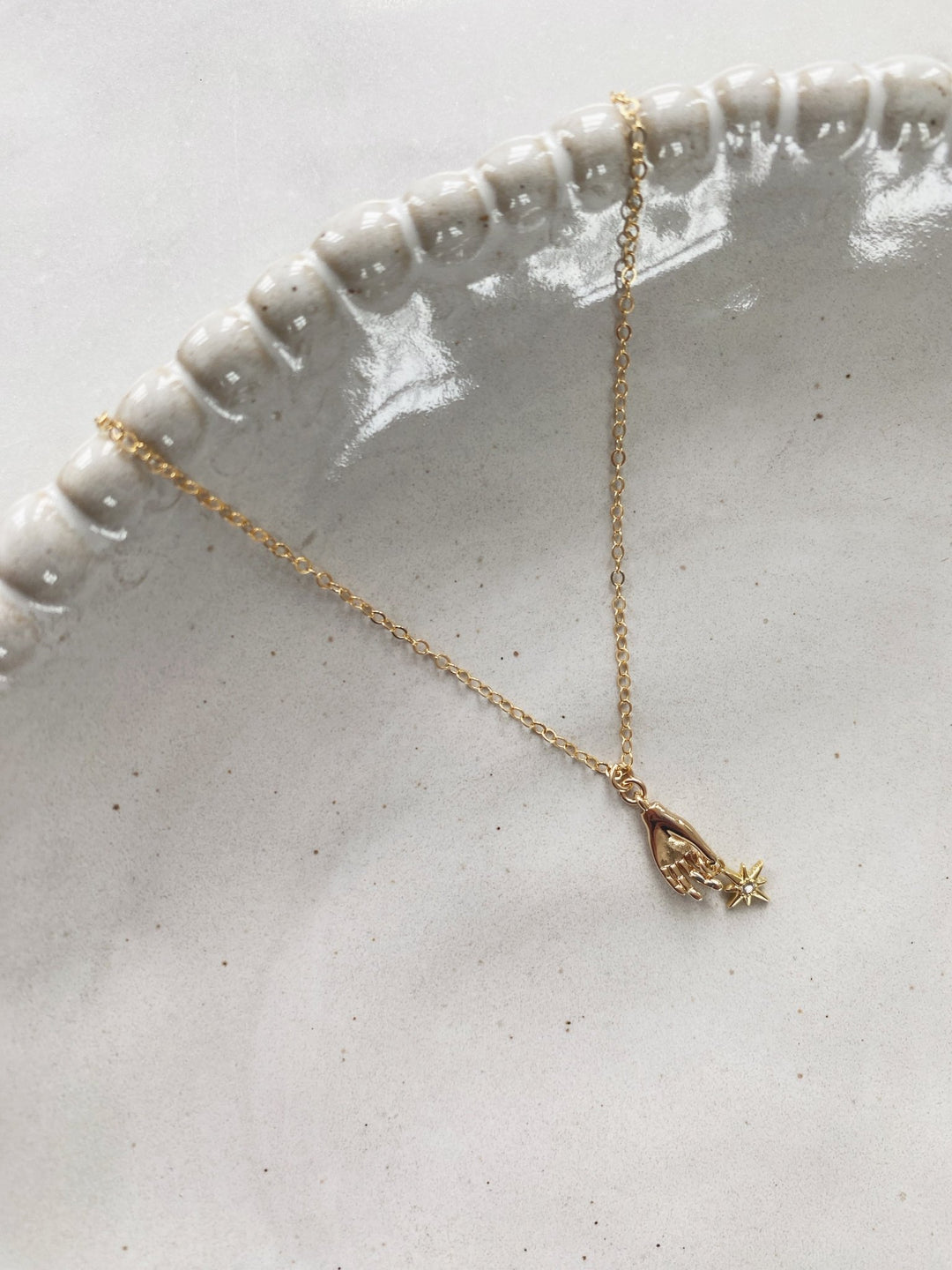 Gita Necklace, Gold Filled - Spring Sweet