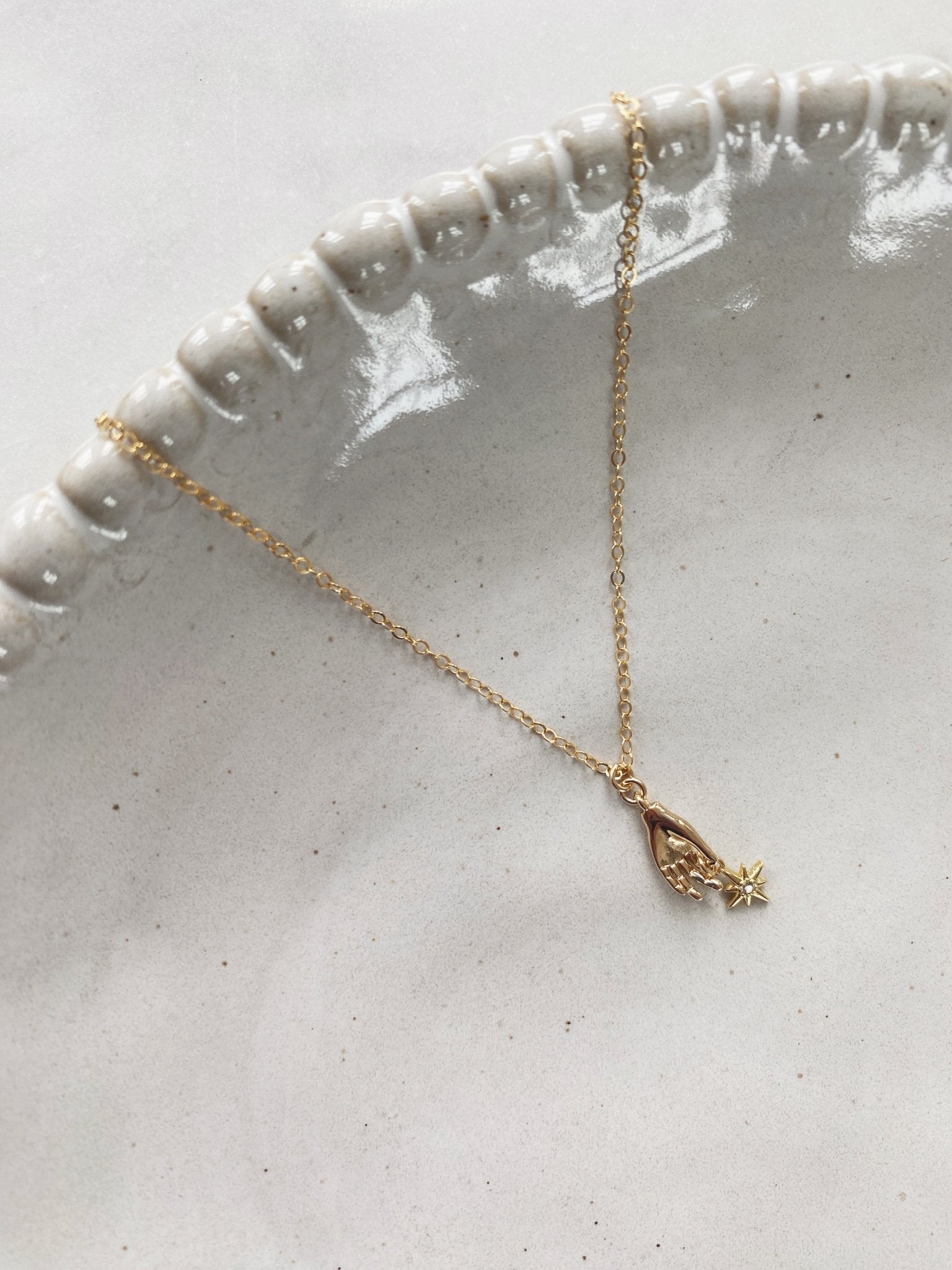 Gita Necklace, Gold Filled - Spring Sweet
