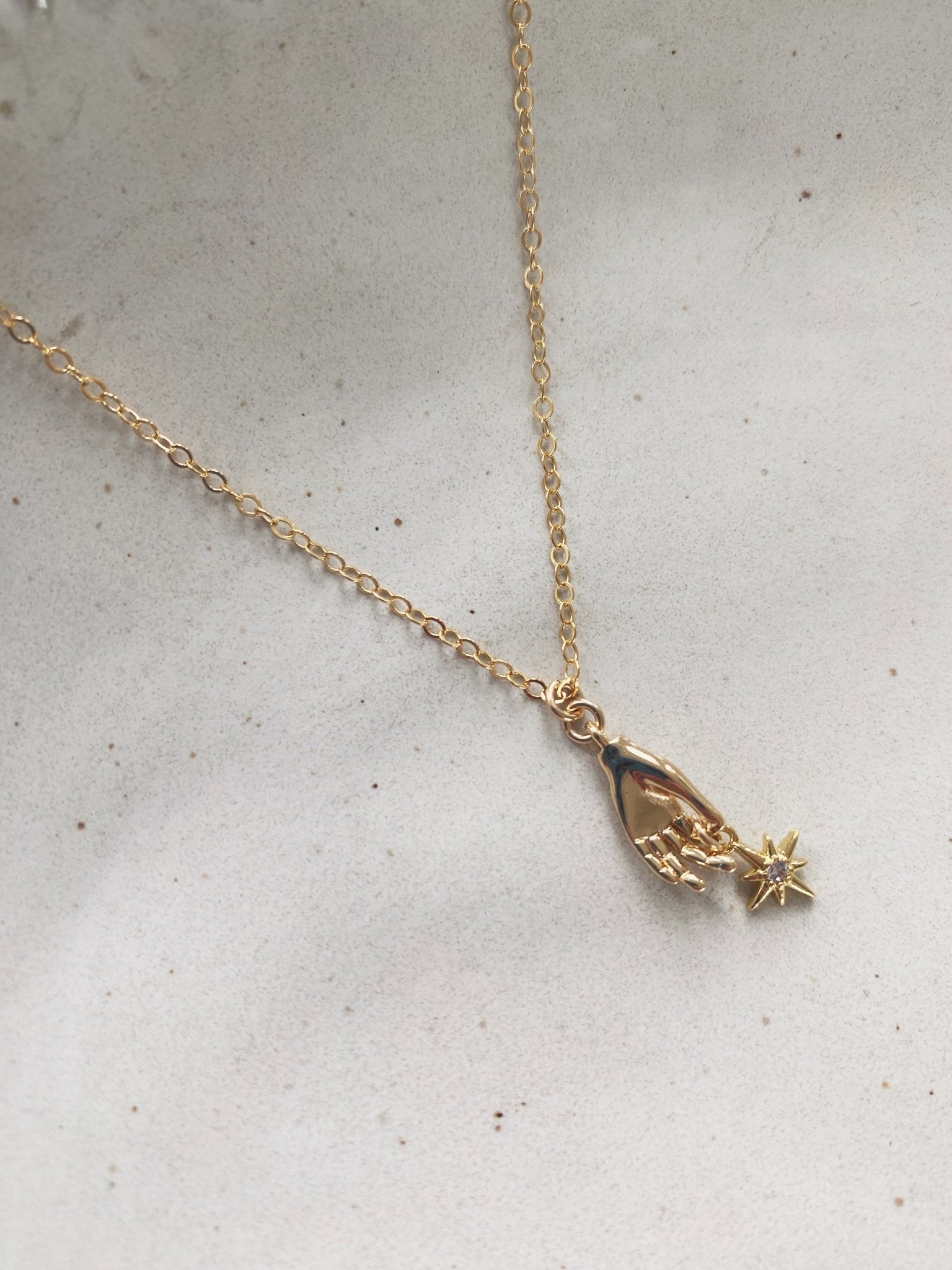 Gita Necklace, Gold Filled - Spring Sweet