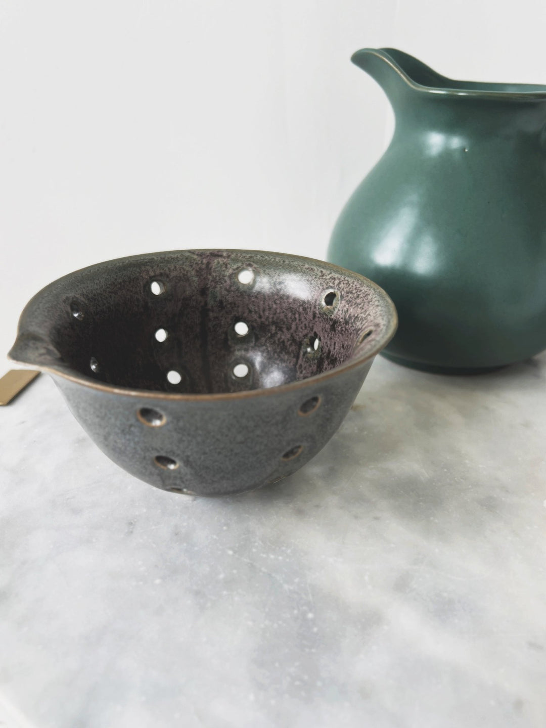 Glazed Stoneware Berry Bowl - Spring Sweet