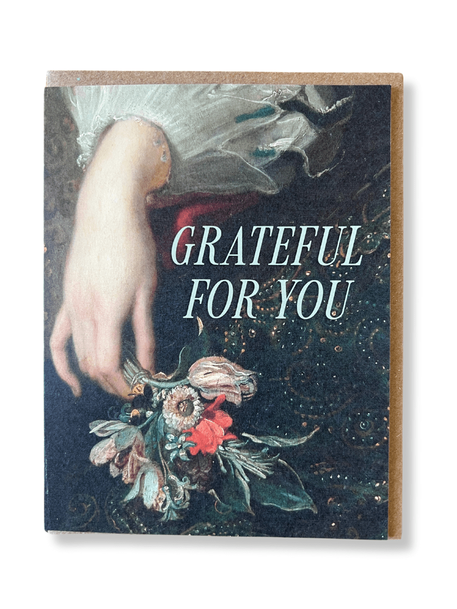 "Grateful for you" Card - Spring Sweet