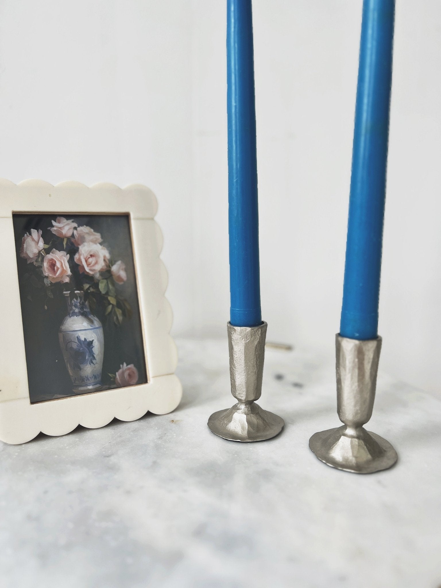 Hammered Taper Holder - Spring Sweet