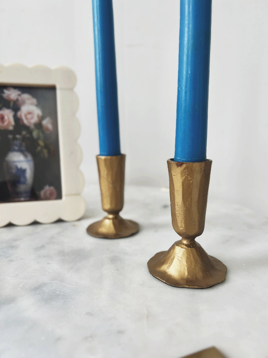 Hammered Taper Holder - Spring Sweet