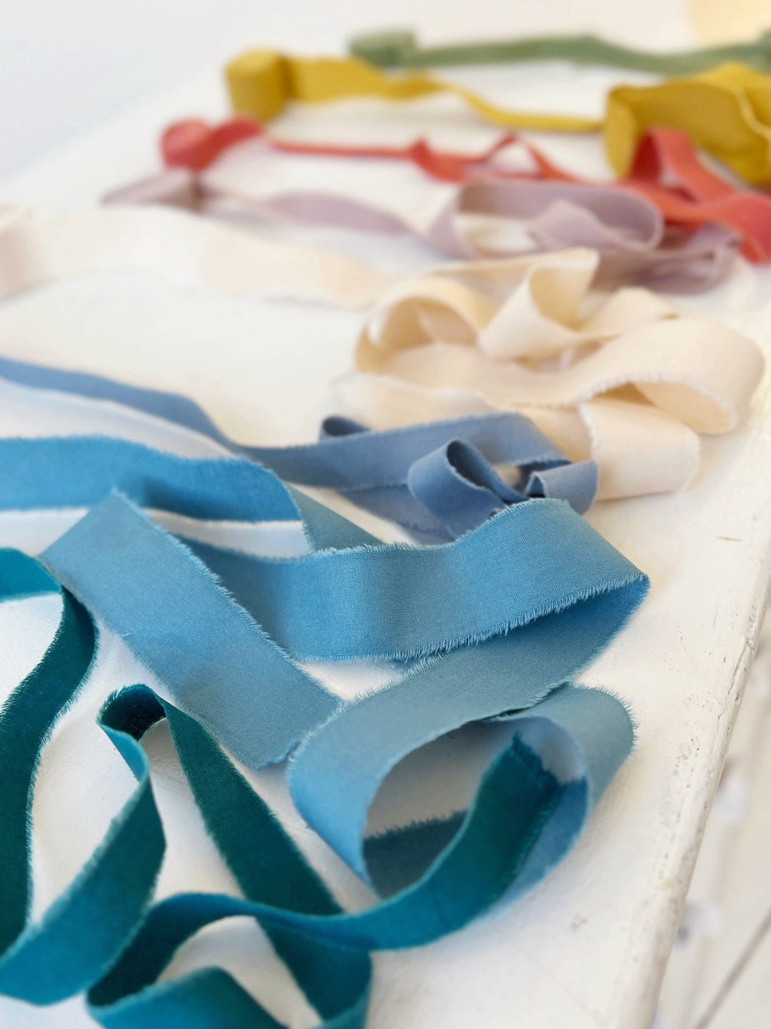 Hand Dyed Cotton Ribbon