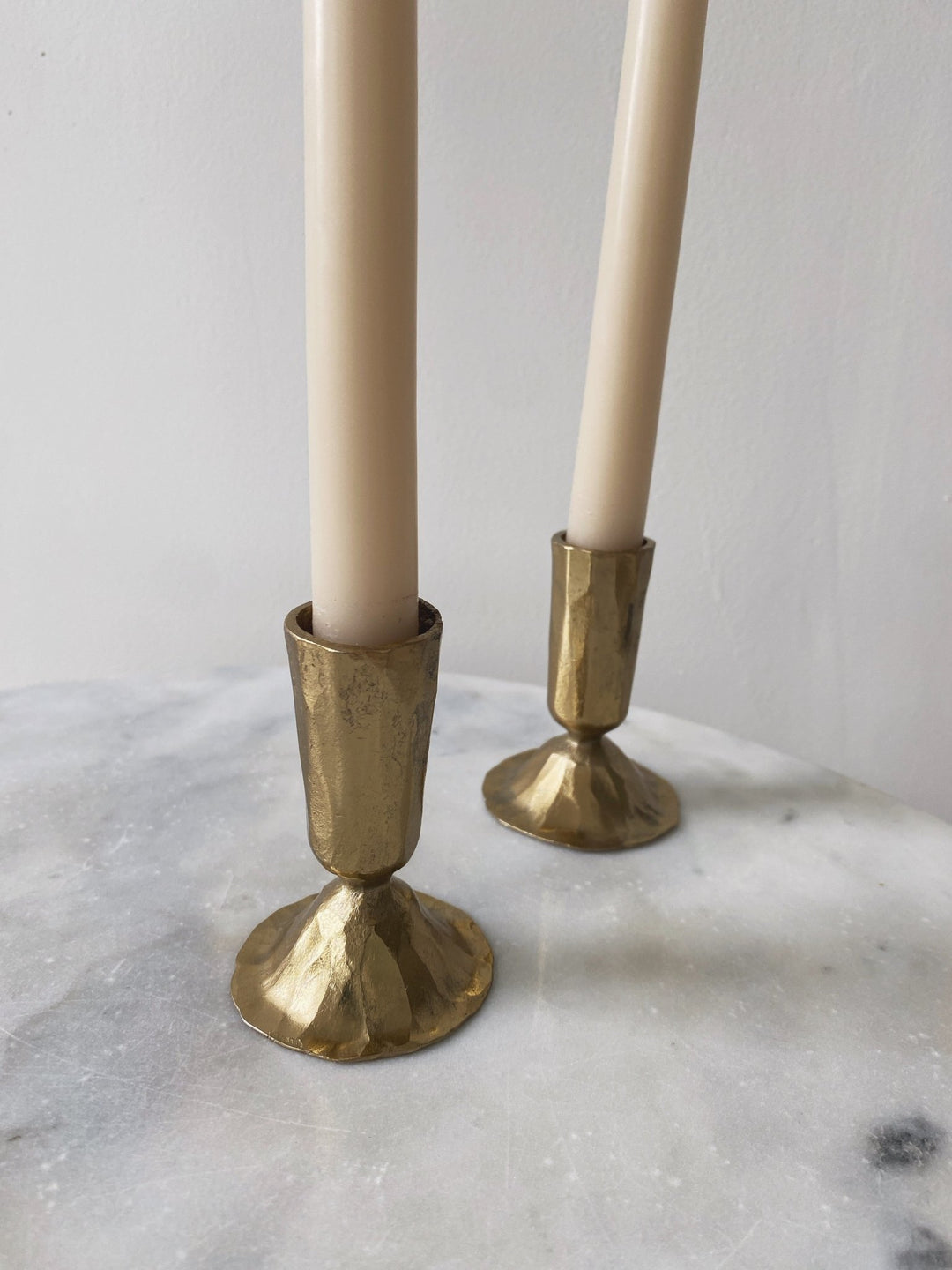 Hand-Forged Cast Iron Taper Holder - Spring Sweet
