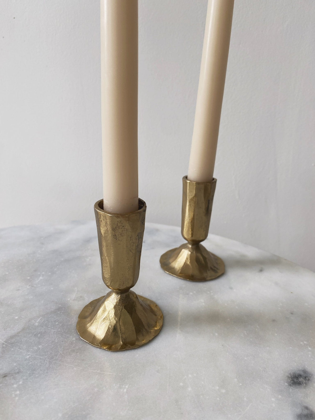 Hand-Forged Cast Iron Taper Holder - Spring Sweet