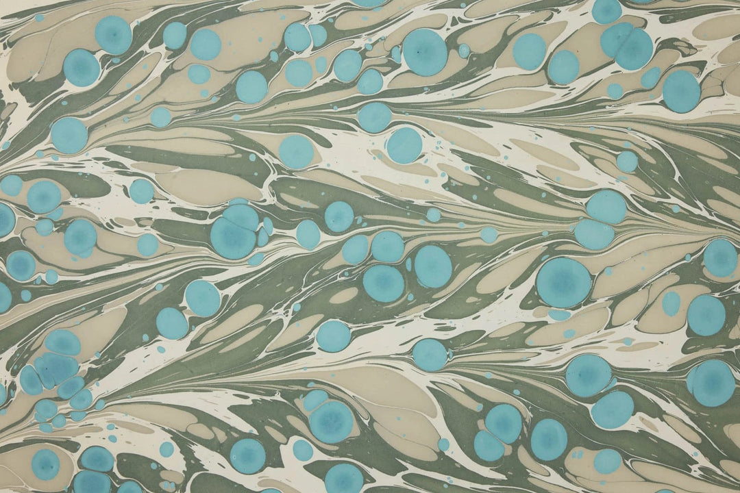 Hand Marbled Wrapping Sheets - Spring Sweet