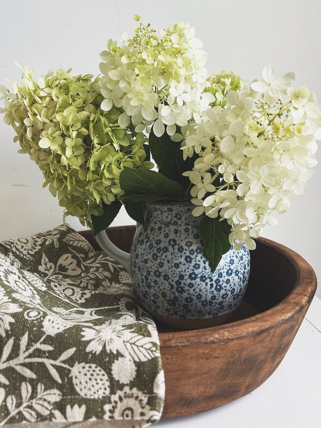 Hand Painted Floral Pitcher - Spring Sweet