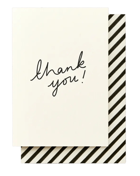 Hand Written TY Card - Spring Sweet