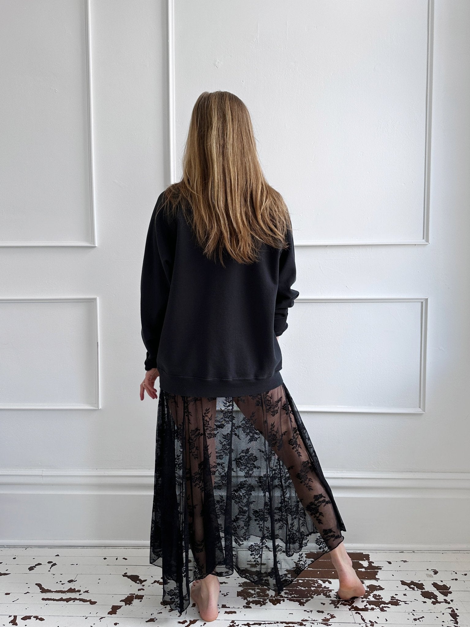 Handkerchief Hem Lace Skirt - Spring Sweet