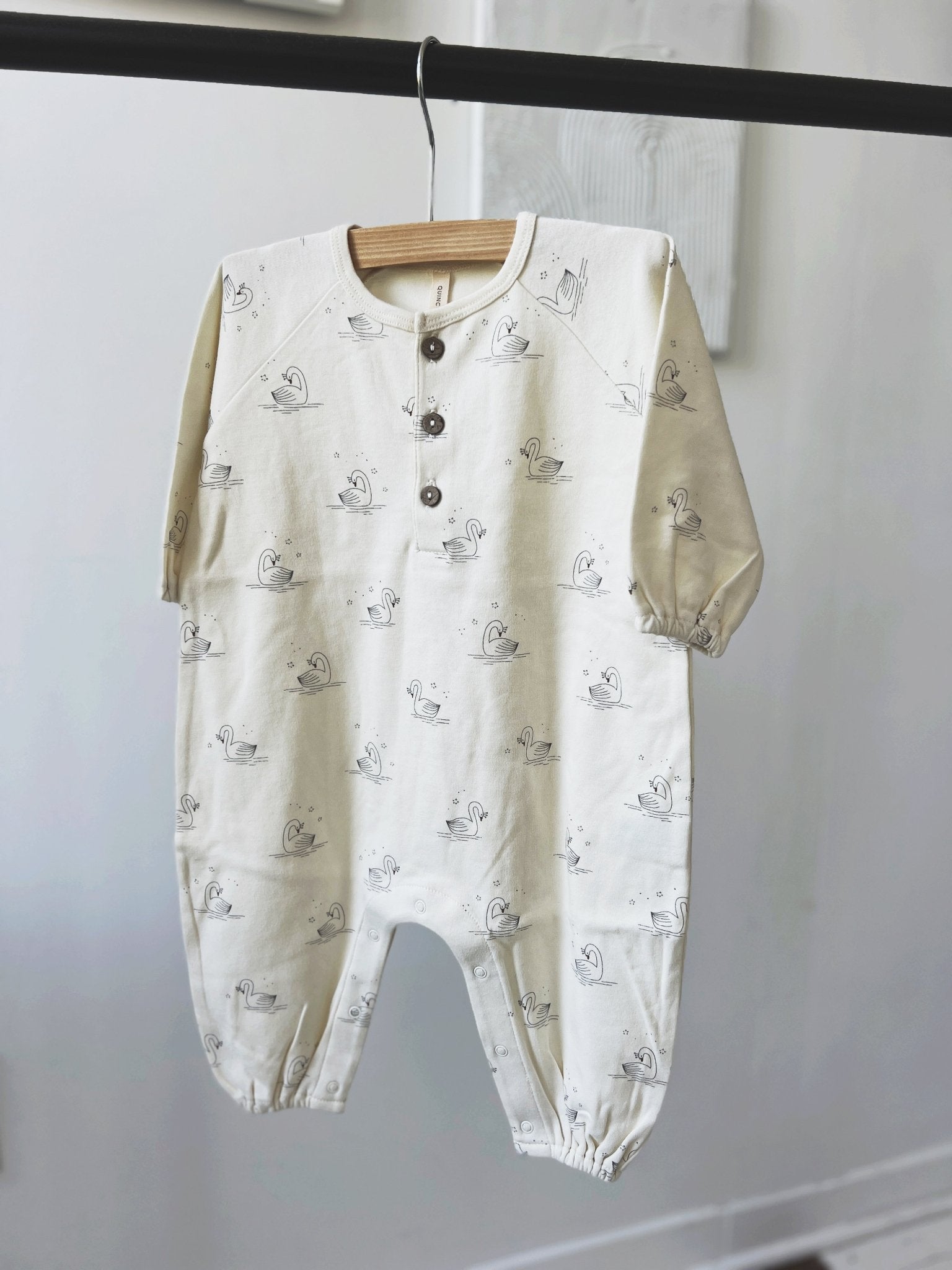 Henley Bubble Jumpsuit - Spring Sweet