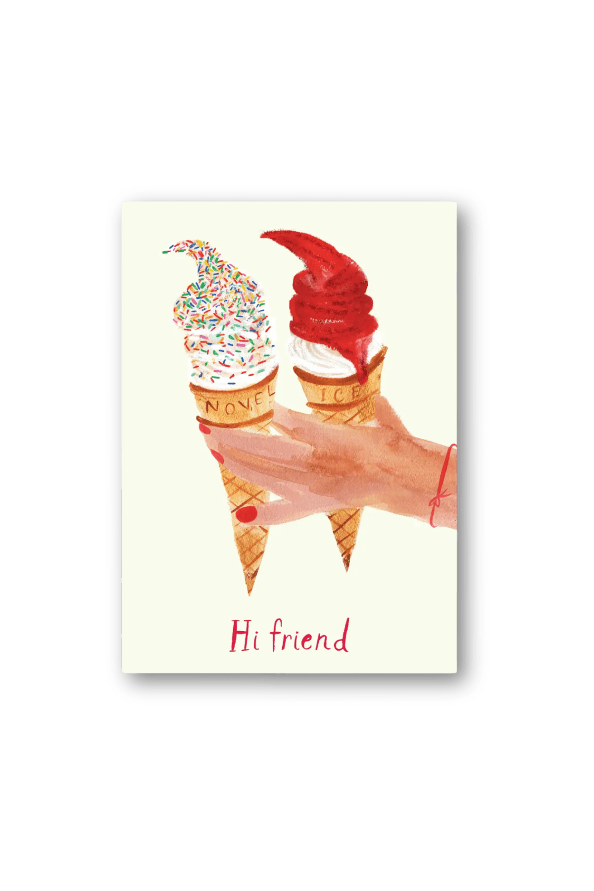 Hi Friend Card - Spring Sweet