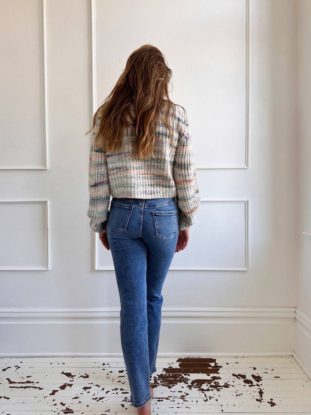 High Rise Straight - Spring Sweet