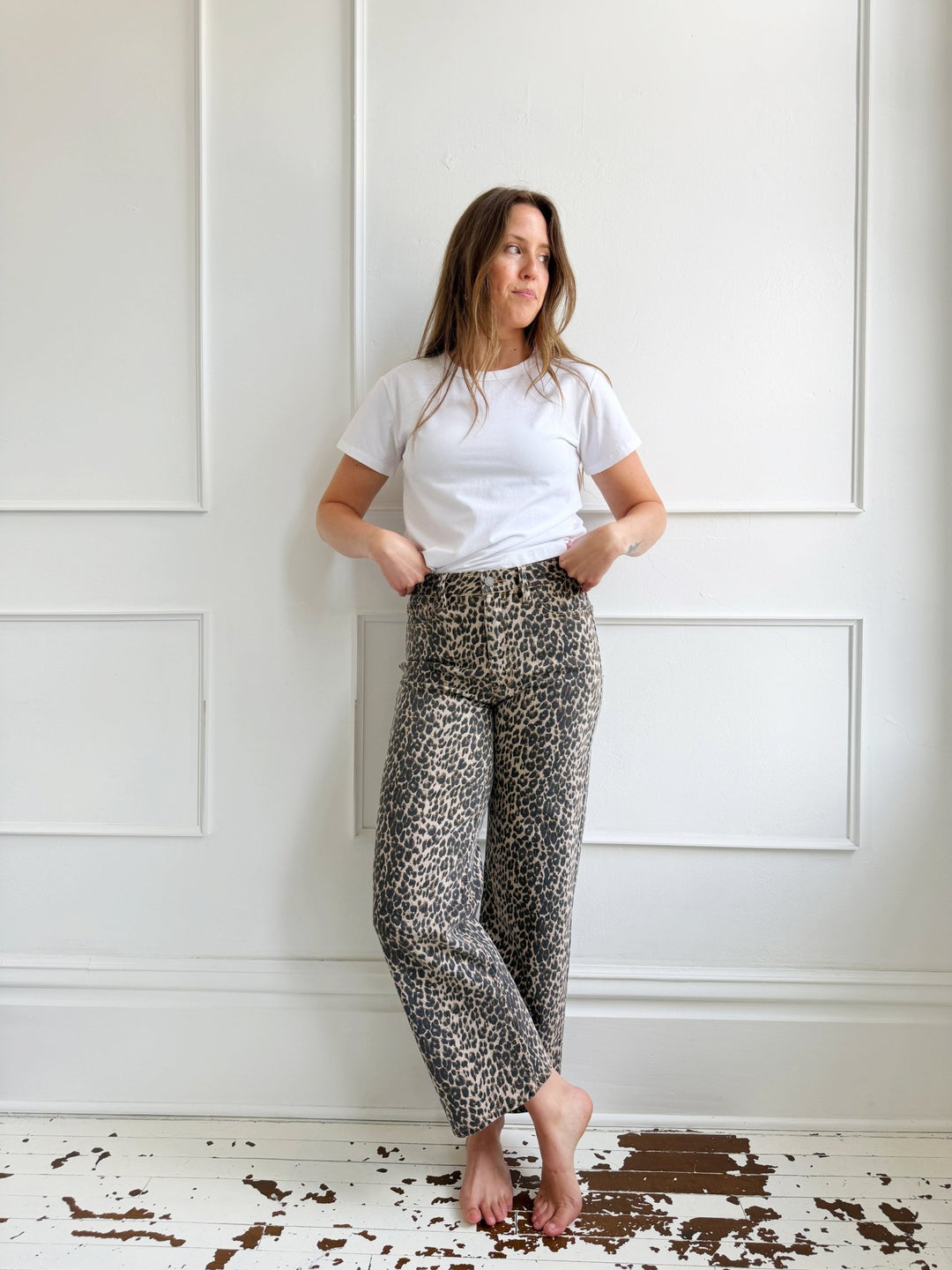 High Rise Vintage Straight - Spring Sweet