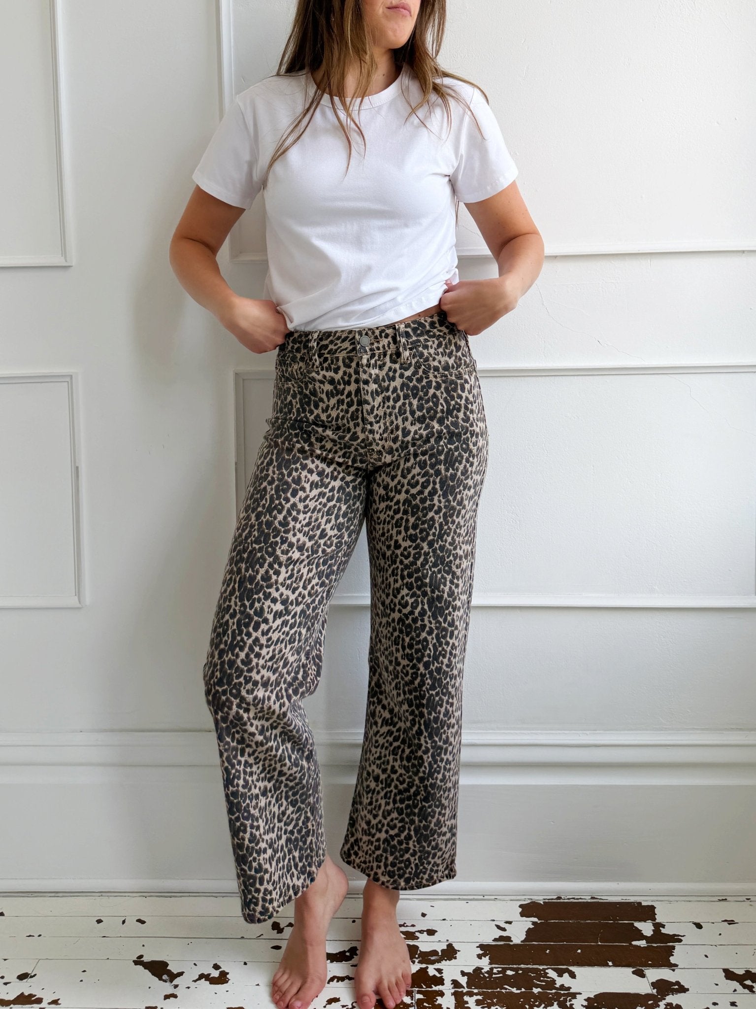 High Rise Vintage Straight - Spring Sweet