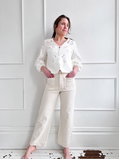 High Waist Everyday Pants - Spring Sweet