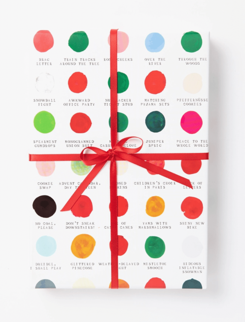 Holiday Color Palette Gift Wrap - Spring Sweet