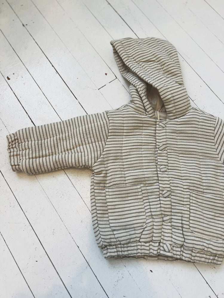 Hooded Woven Jacket - Spring Sweet