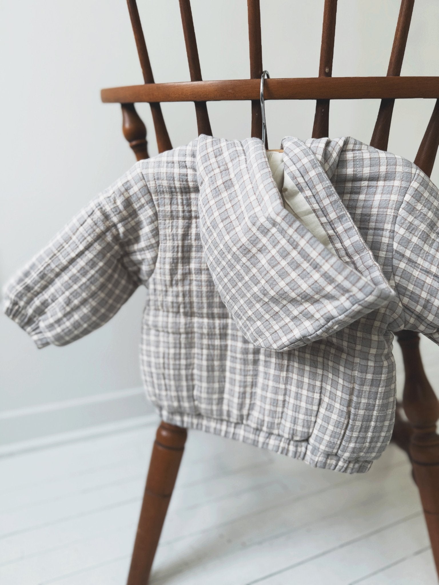 Hooded Woven Jacket - Spring Sweet