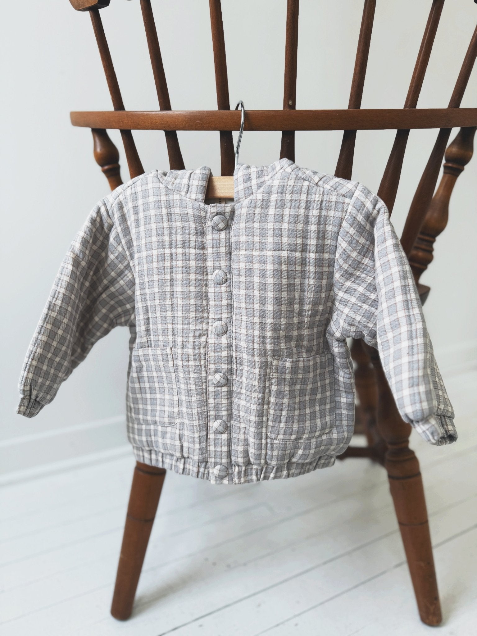 Hooded Woven Jacket - Spring Sweet